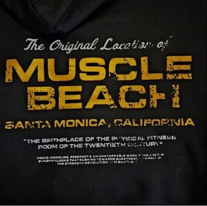 Silverback Muscle Beach Zip Up Hoodie